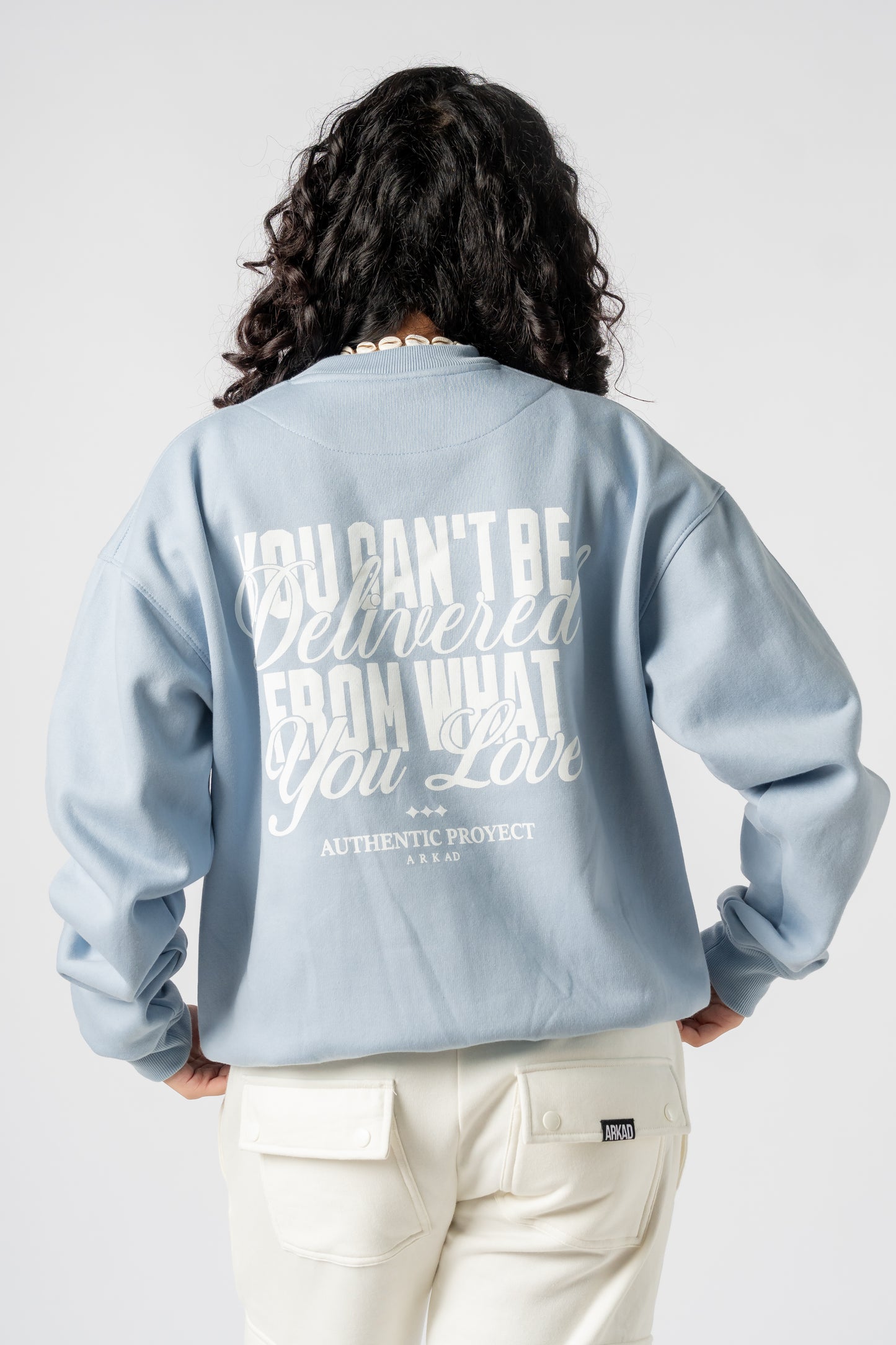 CREWNECK CELESTE