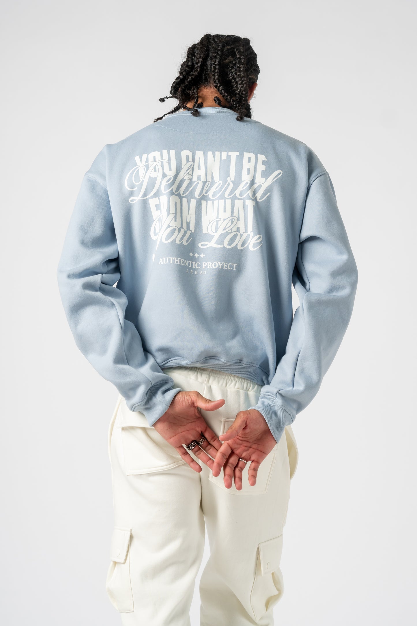 CREWNECK CELESTE