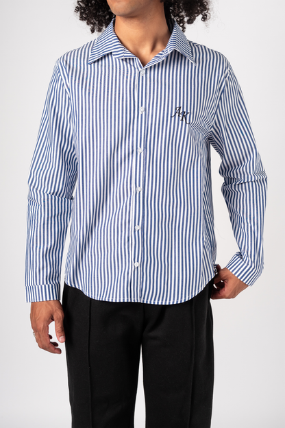 CAMISA BLUE POPLIN